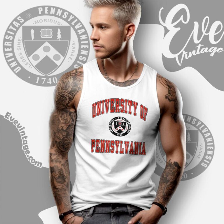 University Of Pennsylvania Upenn Shirt Tank Top Racerback University Of Pennsylvania Upenn Shirt Tank Top Racerback