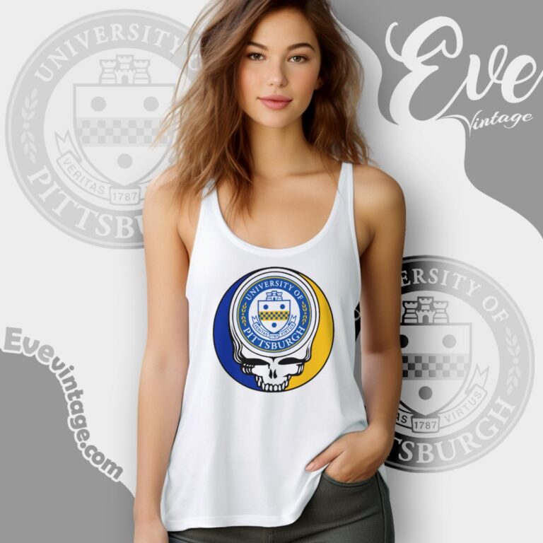University Of Pittsburgh Steal Your Face Grateful Dead Shirt Tank Top Racerback University Of Pittsburgh Steal Your Face Grateful Dead Shirt Tank Top Racerback