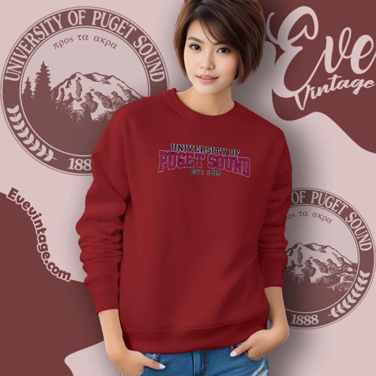 University Of Puget Sound Shirt Sweatshirt University Of Puget Sound Shirt Sweatshirt