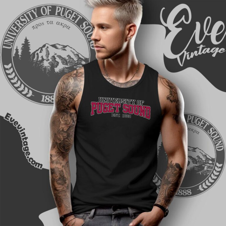 University Of Puget Sound Shirt Tank Top Racerback University Of Puget Sound Shirt Tank Top Racerback