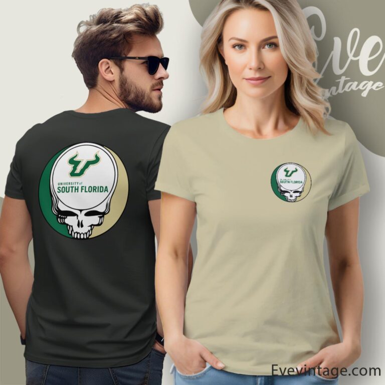 University Of South Florida Steal Your Face Grateful Dead Shirt Women T Shirt University Of South Florida Steal Your Face Grateful Dead Shirt Women T Shirt