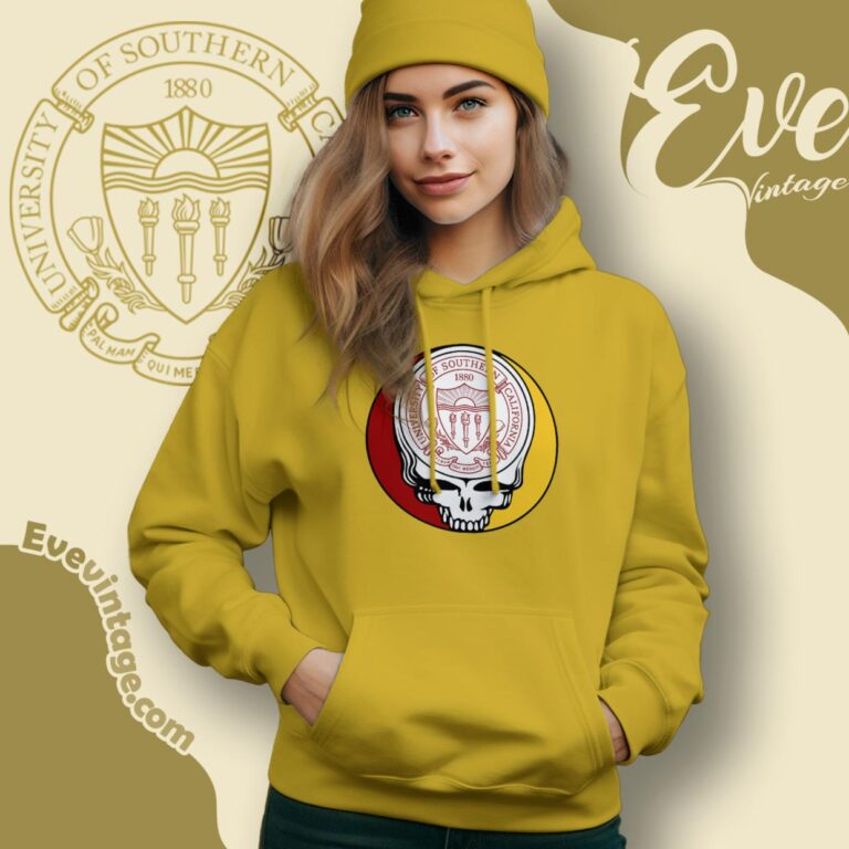 University Of Southern California Steal Your Face Grateful Dead Shirt Hoodie University Of Southern California Steal Your Face Grateful Dead Shirt Hoodie