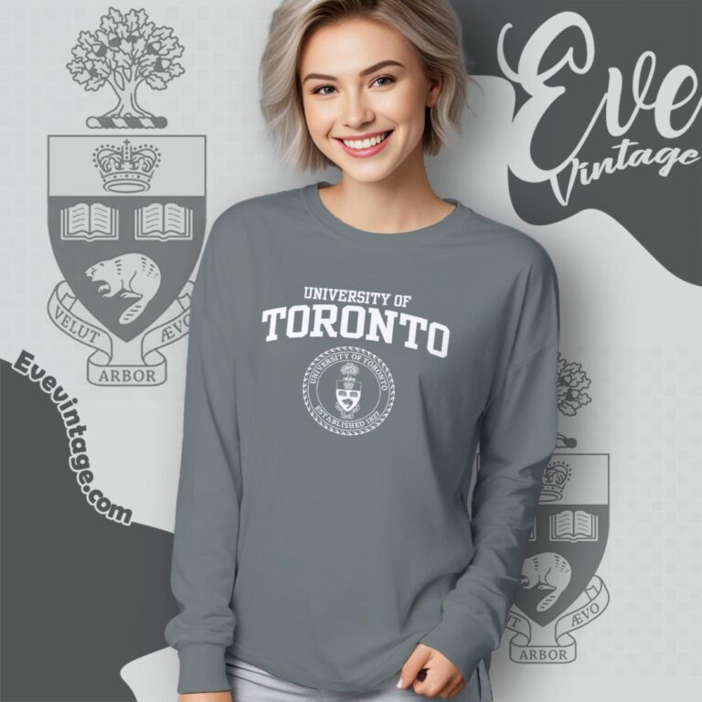 University Of Toronto Shirt Long Sleeve Tee University Of Toronto Shirt Long Sleeve Tee