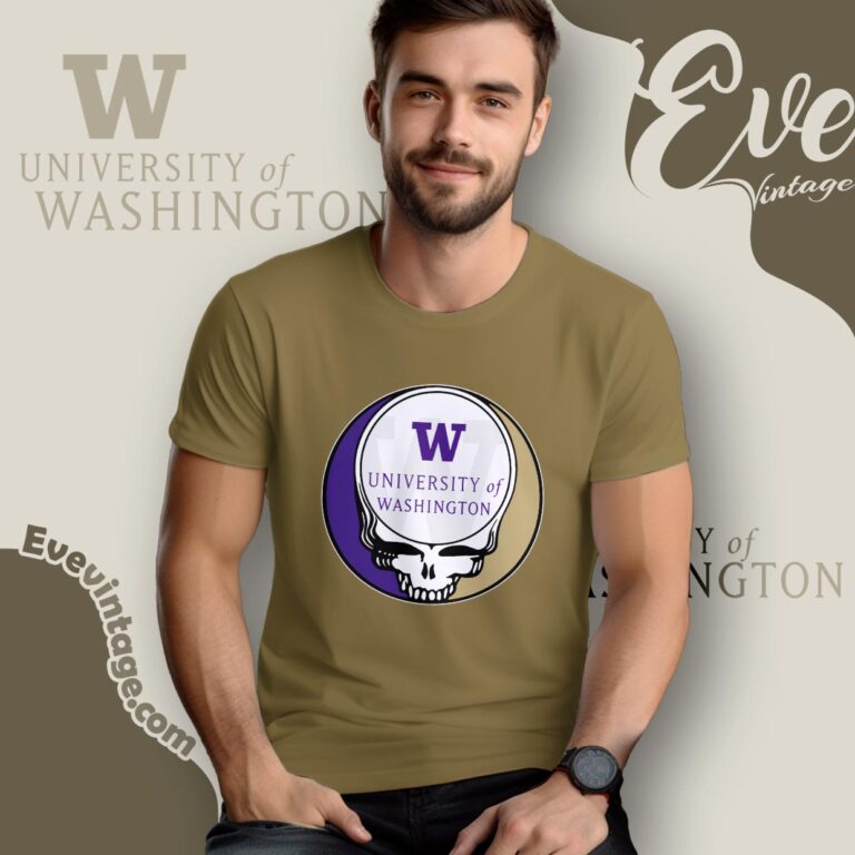 University Of Washington Steal Your Face Grateful Dead Shirt T shirt University Of Washington Steal Your Face Grateful Dead Shirt T shirt