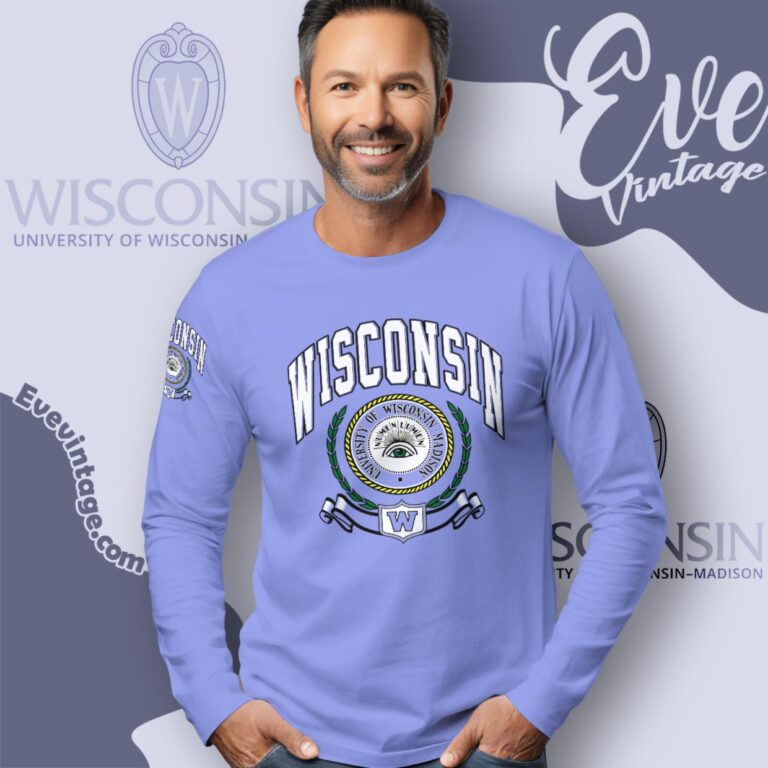 University Of Wisconsin Madison Shirt Long Sleeve Tee University Of Wisconsin Madison Shirt Long Sleeve Tee
