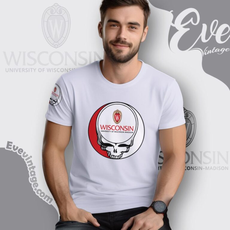 University Of Wisconsin Madison Steal Your Face Grateful Dead Shirt T Shirt University Of Wisconsin Madison Steal Your Face Grateful Dead Shirt T Shirt