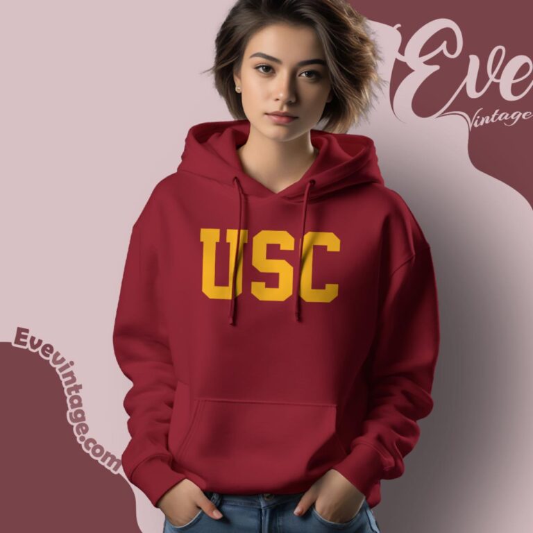 University Southern California Usc Shirt Hoodie University Southern California Usc Shirt Hoodie