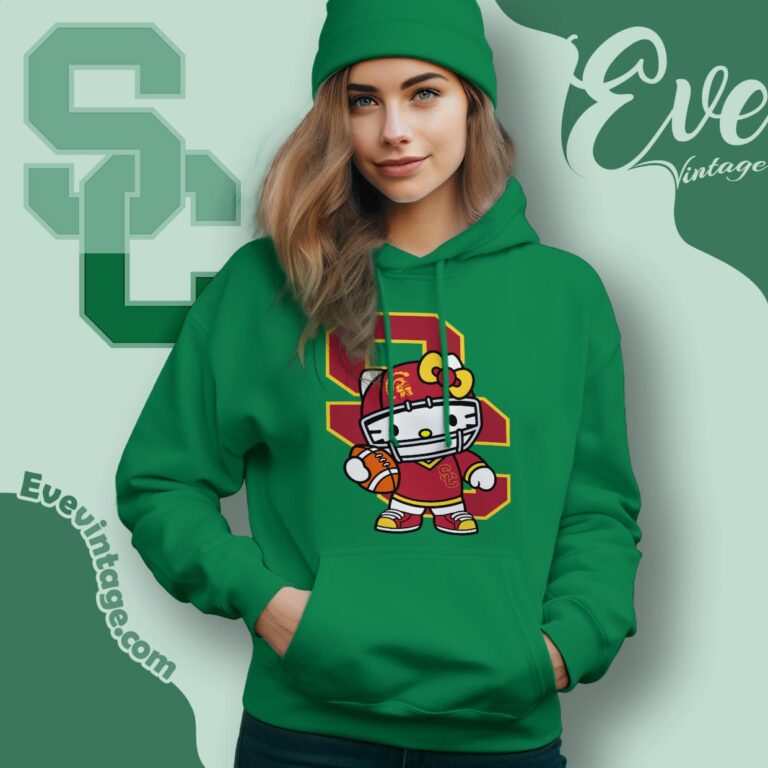 Usc Trojans Hello Kitty Shirt Hoodie Usc Trojans Hello Kitty Shirt Hoodie