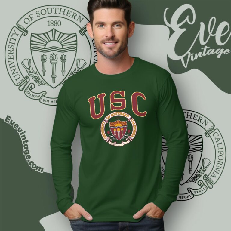 Usc University Of Southern California Shirt Long Sleeve Tee Usc University Of Southern California Shirt Long Sleeve Tee