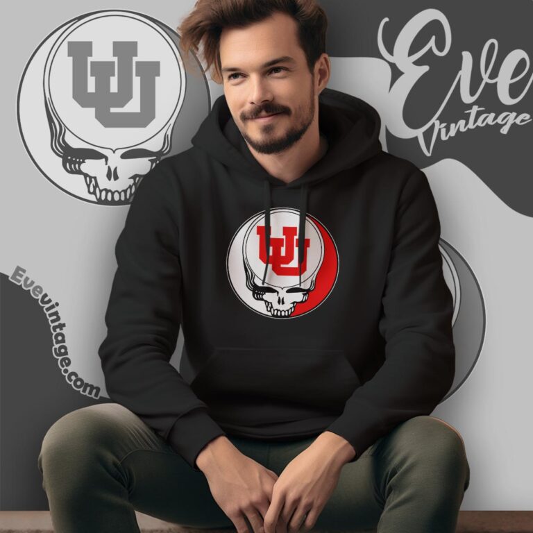 Utah Utes Steal Your Face Stealie Shirt Hoodie Utah Utes Steal Your Face Stealie Shirt Hoodie