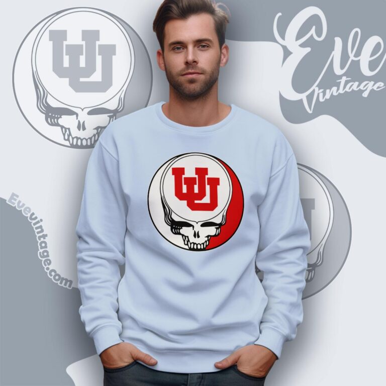 Utah Utes Steal Your Face Stealie Shirt Sweatshirt Utah Utes Steal Your Face Stealie Shirt Sweatshirt