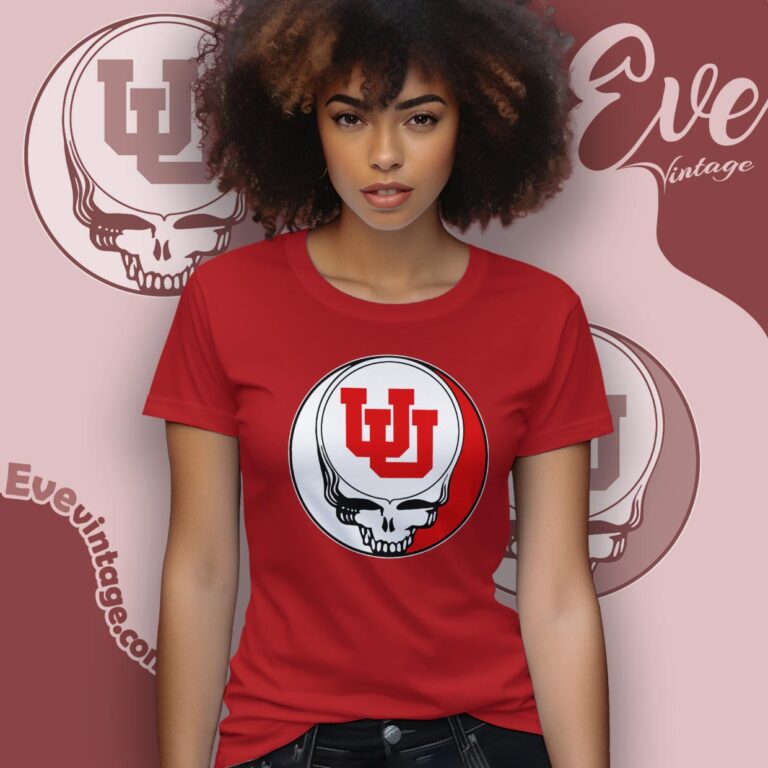 Utah Utes Steal Your Face Stealie Shirt Women T shirt Utah Utes Steal Your Face Stealie Shirt Women T shirt