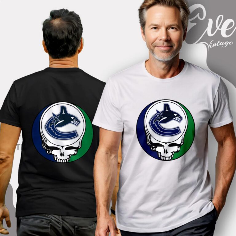 Vancouver Canucks Steal Your Face Grateful Dead Shirt T Shirt Vancouver Canucks Steal Your Face Grateful Dead Shirt T Shirt