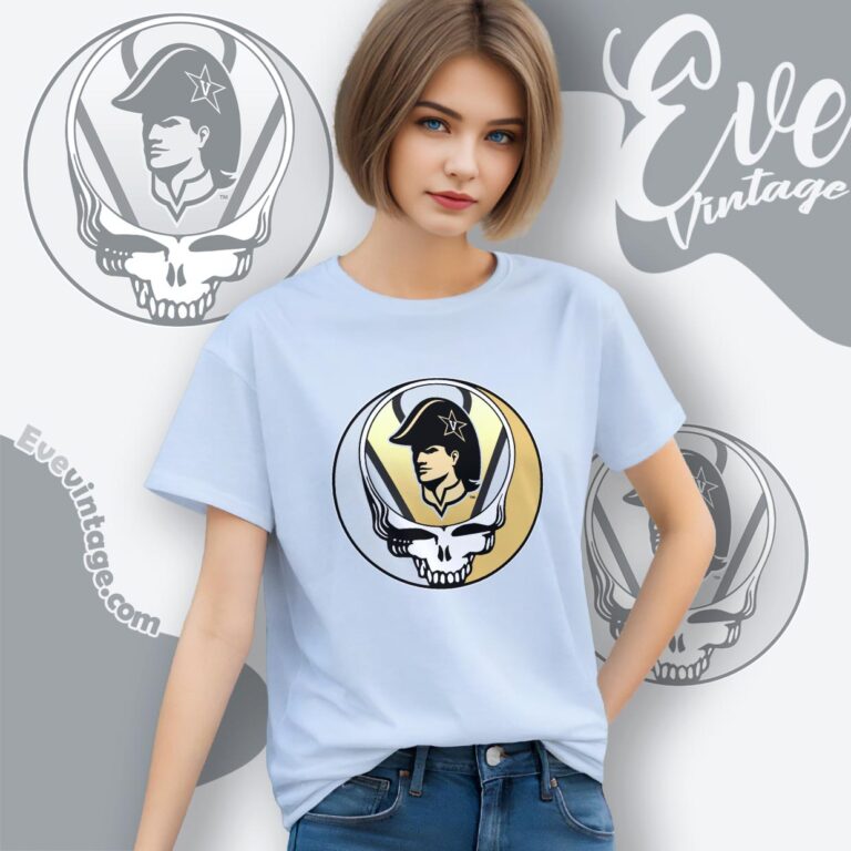 Vanderbilt Commodores Steal Your Face Stealie Shirt Women T shirt Vanderbilt Commodores Steal Your Face Stealie Shirt Women T shirt