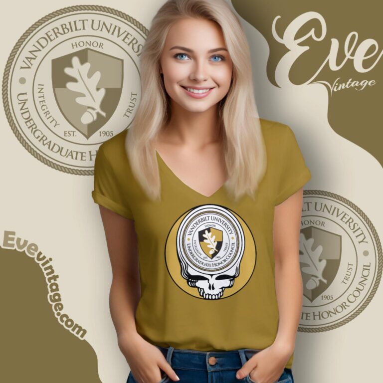 Vanderbilt Universitysteal Your Face Grateful Dead Shirt V Neck TShirt Vanderbilt Universitysteal Your Face Grateful Dead Shirt V Neck TShirt