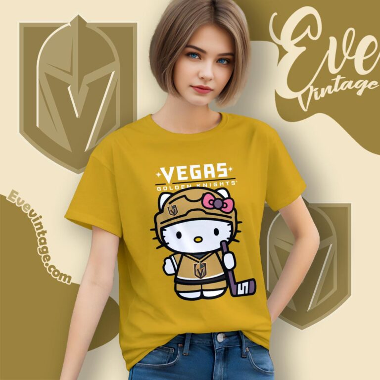 Vegas Golden Knights Hello Kitty Shirt Women T shirt Vegas Golden Knights Hello Kitty Shirt Women T shirt