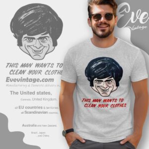 Velvet Touch Cleaners Logo Shirt This Man Wants To Clean Your Clothes T shirt
