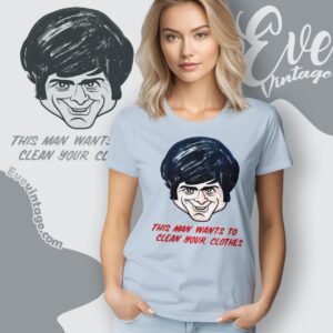 Velvet Touch Cleaners Logo Shirt This Man Wants To Clean Your Clothes Women T shirt