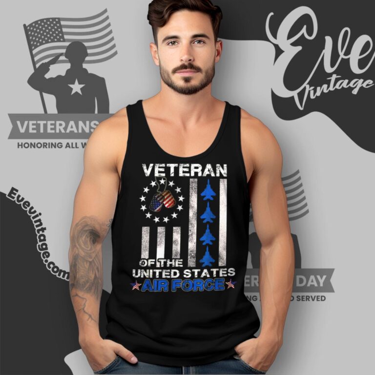 Veteran Of The United States Air Force Tank Top Racerback Veteran Of The United States Air Force Tank Top Racerback