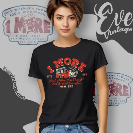 Vintage 1 More Bar Shirt – Ohio Dive Bar