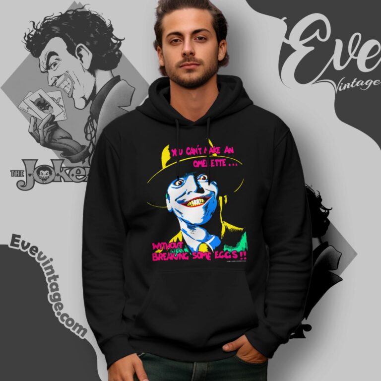 Vintage 1989 Joker Jack Nicholson Quote Shirt You Can't Make An Omelette Vintage 1989 Joker Jack Nicholson Quote Shirt You Can't Make An Omelette