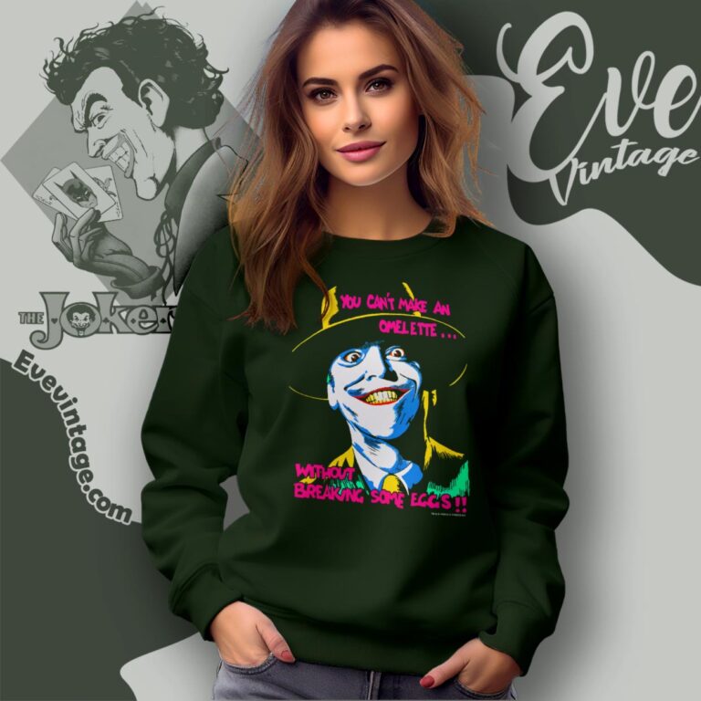 Vintage 1989 Joker Jack Nicholson Quote Shirt You Can't Make An Omelette Vintage 1989 Joker Jack Nicholson Quote Shirt You Can't Make An Omelette