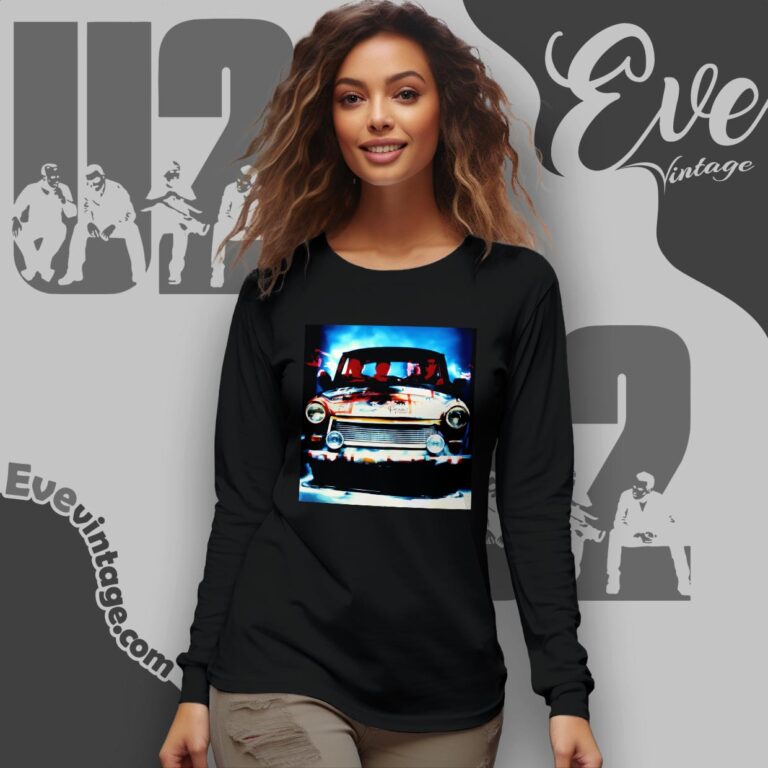 Vintage 1992 U2 Zoo Tv Tour Shirt Long Sleeve Tee Vintage 1992 U2 Zoo Tv Tour Shirt Long Sleeve Tee