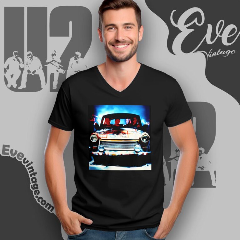 Vintage 1992 U2 Zoo Tv Tour Shirt V Neck TShirt Vintage 1992 U2 Zoo Tv Tour Shirt V Neck TShirt