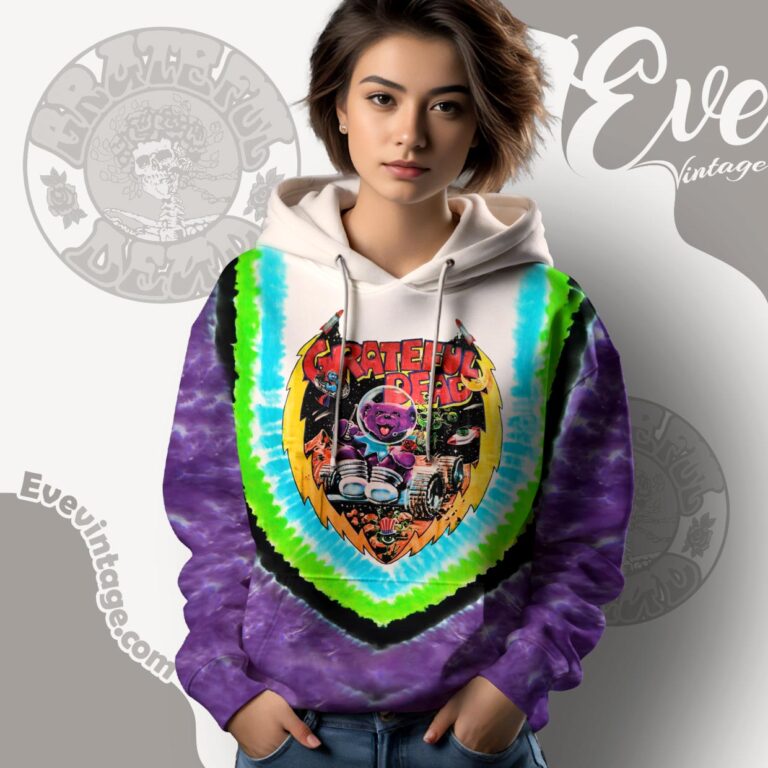 Vintage 1997 Grateful Dead Cosmic Charlie Tie dye Hoodie Vintage 1997 Grateful Dead Cosmic Charlie Tie dye Hoodie