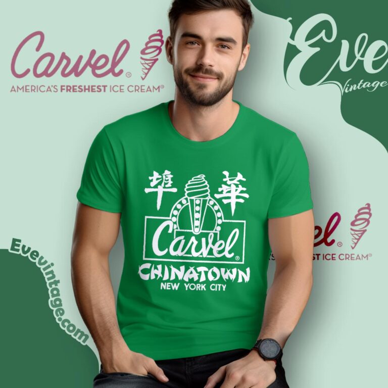 Vintage 80s Carvel Ice Cream Chinatown Ny City Shirt T shirt Vintage 80s Carvel Ice Cream Chinatown Ny City Shirt T shirt