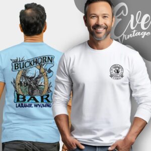 Vintage 90s Buckhorn Bar Shirt – Laramie Wyoming Dive Bar