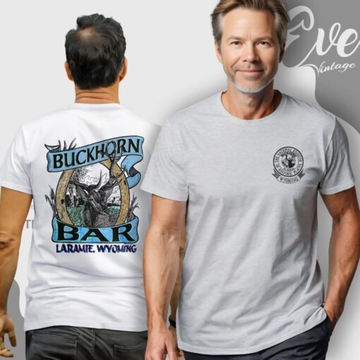Vintage 90s Buckhorn Bar Shirt – Laramie Wyoming Dive Bar