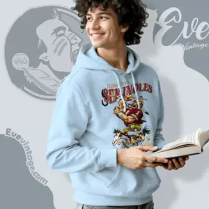 Vintage 90s Florida State Seminoles Football Hoodie