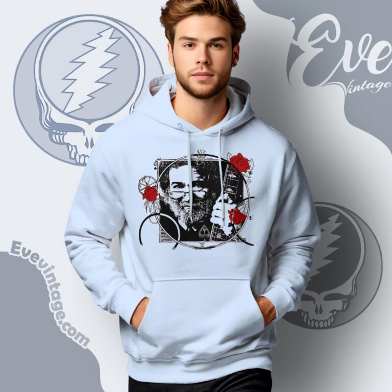 Vintage 90s Grateful Dead Jerry Garcia Shirt Hoodie Vintage 90s Grateful Dead Jerry Garcia Shirt Hoodie