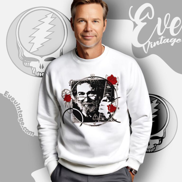 Vintage 90s Grateful Dead Jerry Garcia Shirt Sweatshirt Vintage 90s Grateful Dead Jerry Garcia Shirt Sweatshirt