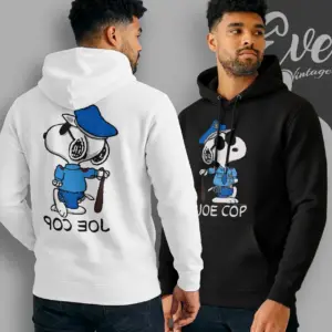 Vintage 90s Snoopy Joe Cop Hoodie