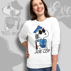 Vintage 90s Snoopy Joe Cop Sweatshirt