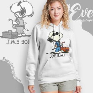 Vintage 90s Snoopy Joe E m t Shirt Hoodie