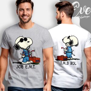 Vintage 90s Snoopy Joe E.M.T Shirt
