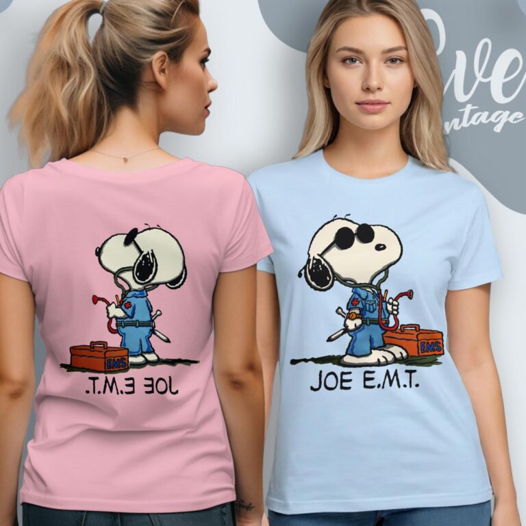 Vintage 90s Snoopy Joe E m t Shirt Women T shirt Vintage 90s Snoopy Joe E m t Shirt Women T shirt