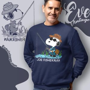 Vintage 90s Snoopy Joe Fisherman Shirt Sweatshirt