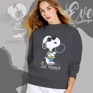 Vintage 90s Snoopy Joe Tennis Sweatshirt
