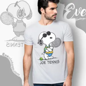 Vintage 90s Snoopy Joe Tennis T shirt