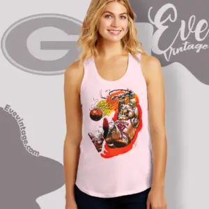 Vintage 90s Uga Georgia Bulldogs Basketball Tank Top Racerback