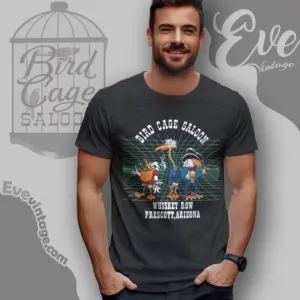 Vintage Bird Cage Saloon Shirt Prescott Dive Bar T shirt