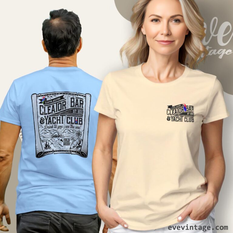 Vintage Cleator Bar Yacht Club Shirt Arizona Dive Bar Women T shirt Vintage Cleator Bar Yacht Club Shirt Arizona Dive Bar Women T shirt