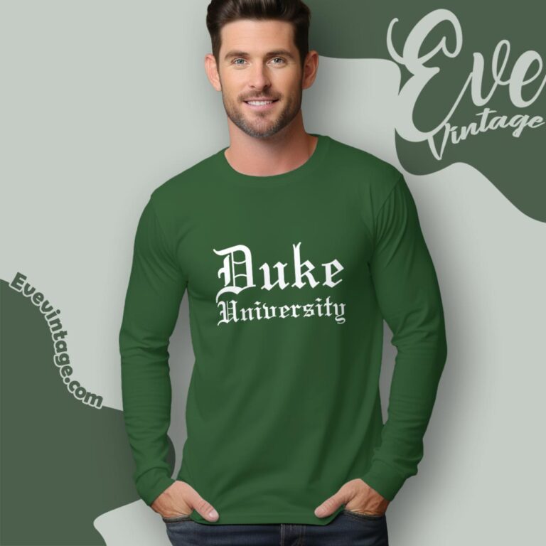 Vintage Duke University Shirt Long Sleeve Tee Vintage Duke University Shirt Long Sleeve Tee