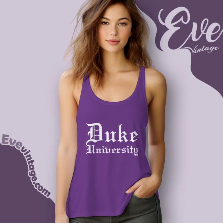 Vintage Duke University Shirt Tank Top Racerback Vintage Duke University Shirt Tank Top Racerback