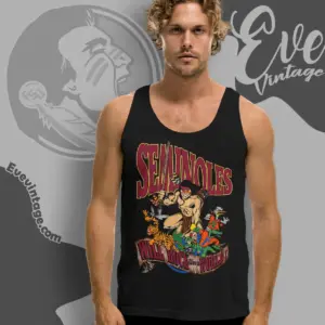 Vintage Fsu Seminoles Football Shirt Seminoles Will Rock Your World Tank Top Racerback