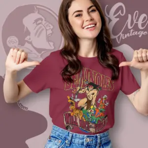 Vintage Fsu Seminoles Football Shirt Seminoles Will Rock Your World Women T shirt
